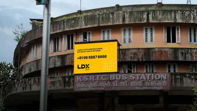 Perumbavoor DOOH screen