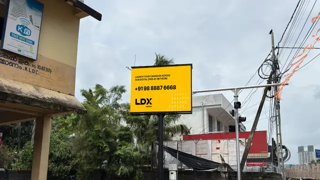 Kaniyapuram DOOH screen