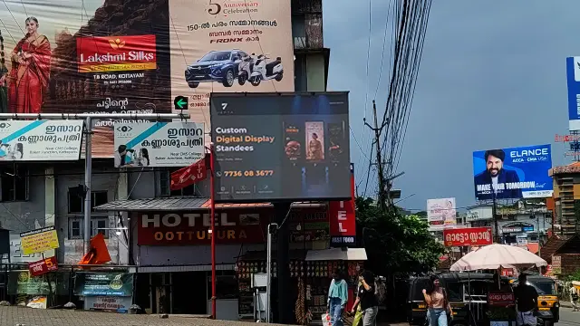 Kottayam DOOH screen