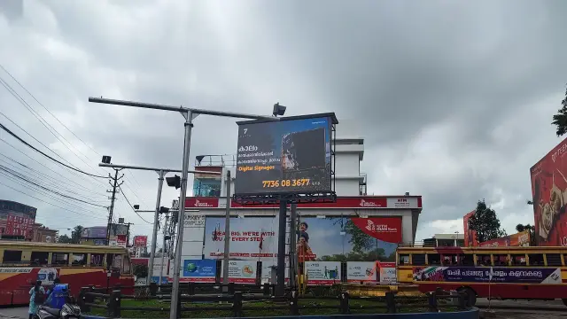 Angamaly DOOH screen